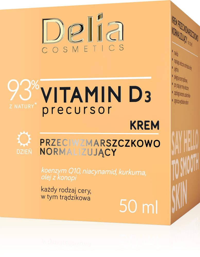 Vitamin D3 - anti- wrinkle normalising day cream 50mI
