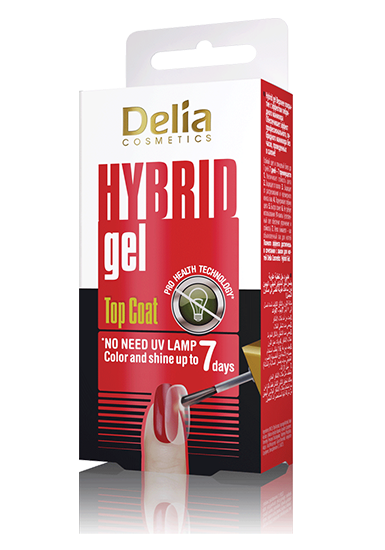 Coral Hybrid Gel Top Coat